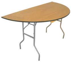 Half Round Folding Table 48"